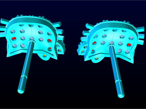 Kitty earrings - Cat earrings - Hello kitty earrings - N618 3D Print Model