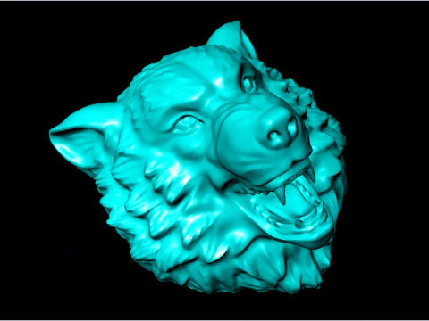 Dog for jewelry - Wolf for ring - Dogpuppy for pendant - N2274 3D Print Model