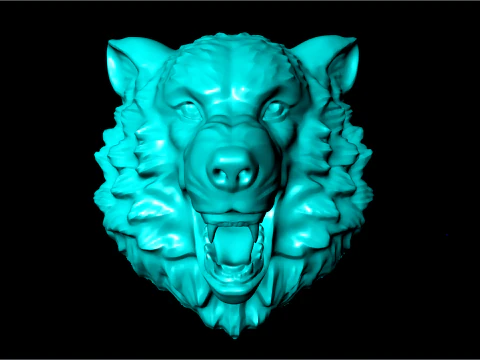 Dog for jewelry - Wolf for ring - Dogpuppy for pendant - N2274 3D Print Model