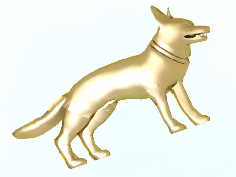 Dog for jewelry - Wolf for ring - Dogpuppy for pendant - N3888 3D Print Model