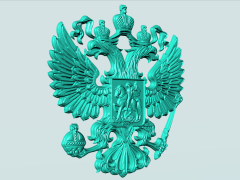 Eagle for jewelry - Eagle for ring - Eagle for pendant - N833 3D Print Model