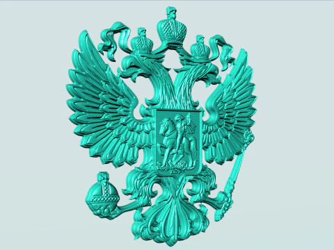 Eagle for jewelry - Eagle for ring - Eagle for pendant - N833 3D Print Model