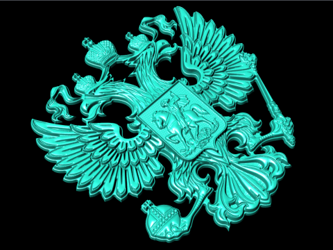 Eagle for jewelry - Eagle for ring - Eagle for pendant - N833 3D Print Model