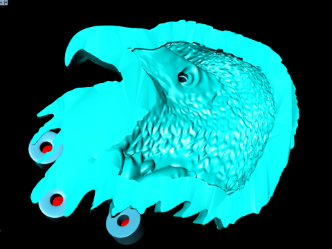 Elang untuk perhiasan - Elang untuk cincin - Elang untuk liontin - N843 Model Cetak 3D