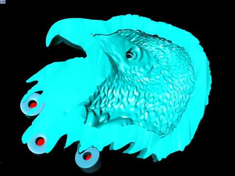 Eagle for jewelry - Eagle for ring - Eagle for pendant - N843 3D Print Model