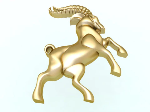 Goat for jewelry - Goat for ring - Goat for pendant - N415 3D Print Model