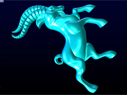 Goat for jewelry - Goat for ring - Goat for pendant - N415 3D Print Model