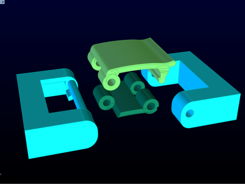 Замок для браслета - Замок для ювелирных изделий - N1000 3D Принт Модель