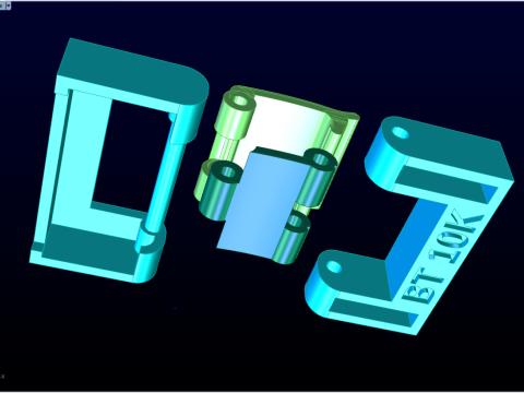 Lucchetto per braccialetto - Lucchetto per gioielli - N1000 Modello di stampa 3D