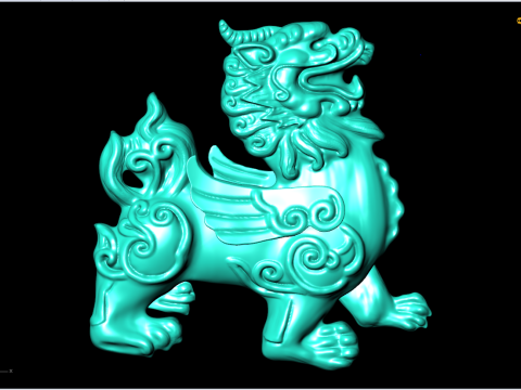 Eenhoorn voor sieraden - Eenhoorn voor ring - Bixie voor hanger - N747 3D printmodel