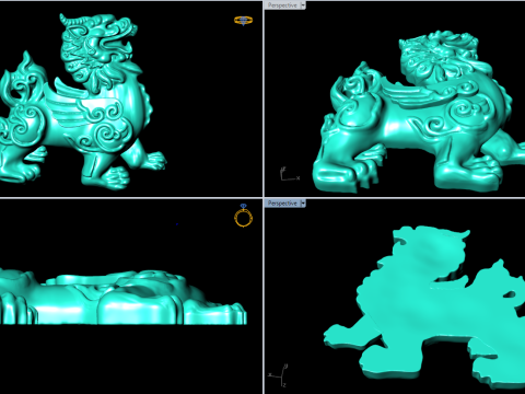 Eenhoorn voor sieraden - Eenhoorn voor ring - Bixie voor hanger - N747 3D printmodel