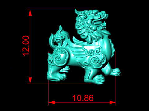 Eenhoorn voor sieraden - Eenhoorn voor ring - Bixie voor hanger - N747 3D printmodel
