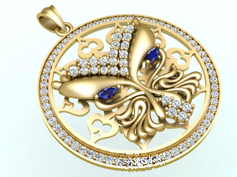 Підвіска маска на Хелловін - Підвіска на Хелловін -N2362 3D Принт Модель