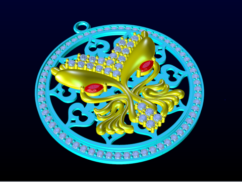 Підвіска маска на Хелловін - Підвіска на Хелловін -N2362 3D Принт Модель