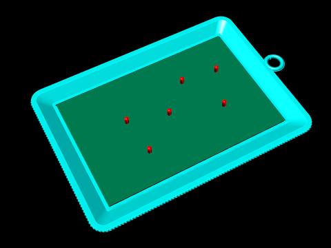 Drachenanhänger - Herrenanhänger - N6286 3D Druckmodell