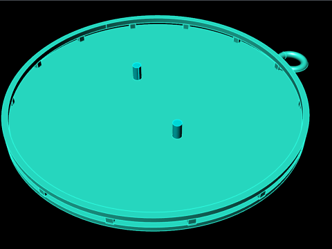 मेडुसा पेंडेंट - N5375 3D प्रिंट मॉडल