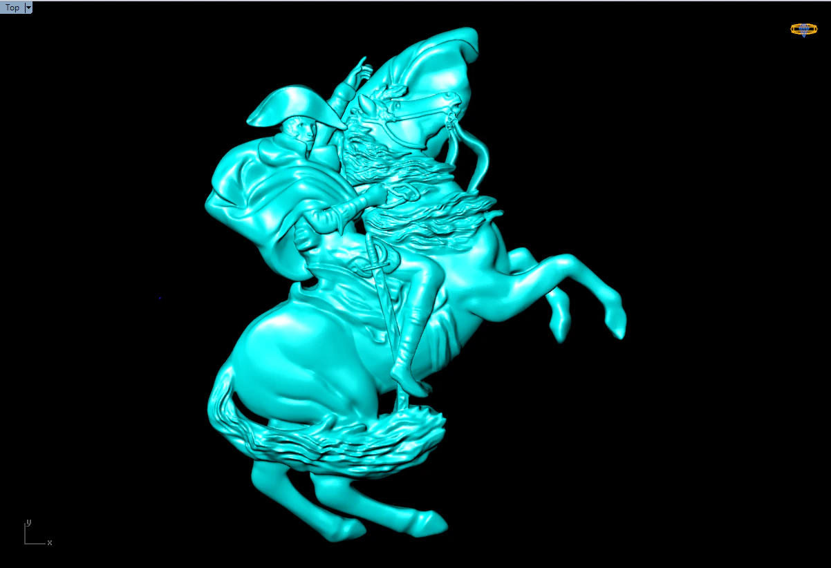 Napoleon for jewelry - Napoleon for ring - Napoleon for pendant - N901 3D Print Model .c4d .max .obj .3ds .fbx .stl .blend 