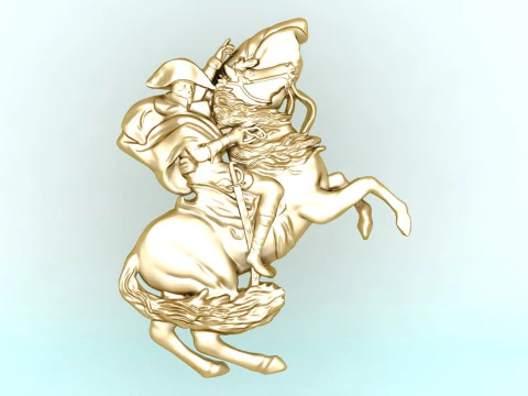 Napoleon for jewelry - Napoleon for ring - Napoleon for pendant - N901 3D Print Model
