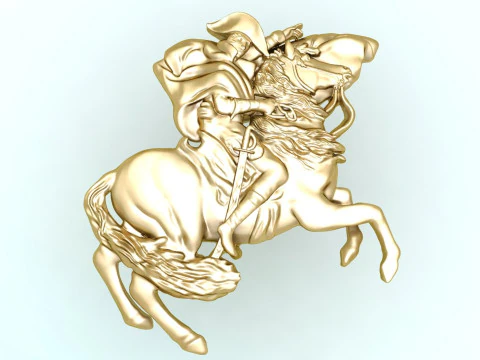 Napoleon for jewelry - Napoleon for ring - Napoleon for pendant - N901 3D Print Model
