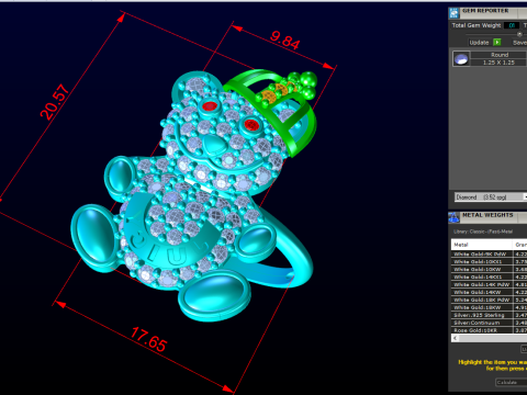 Hello kitty ring - Cat ring - Womens ring - N851 3D Print Model