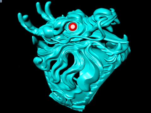 Dragon ring - Men ring - N544 3D Print Model