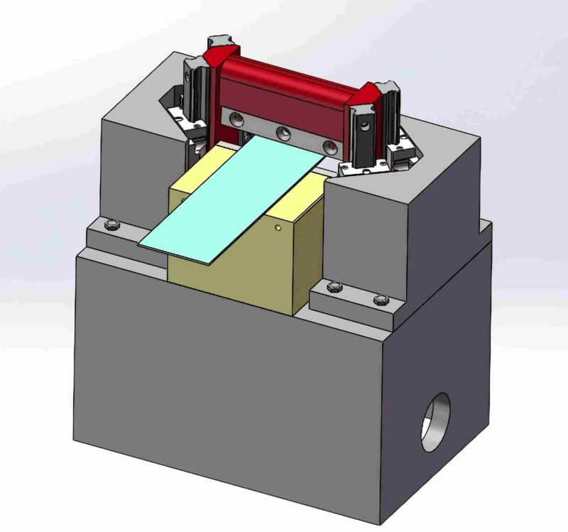 Small hydraulic shearing machine 3Dモデル .c4d .max .obj .3ds .fbx .stl .blend