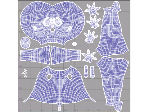 Rigged 3D Character for Maya and 3ds Max with Custom Attributes 3D मॉडल