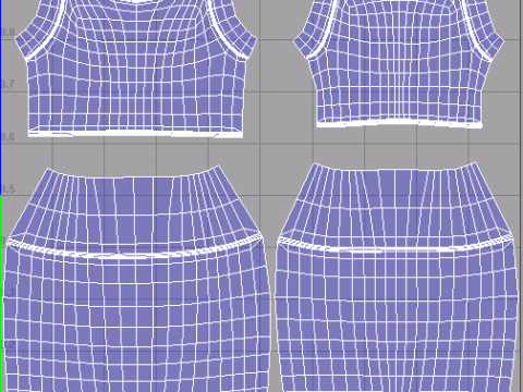 Rigged 3D Character for Maya and 3ds Max with Custom Attributes 3D मॉडल
