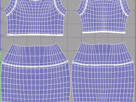 Rigged 3D Character for Maya and 3ds Max with Custom Attributes 3D Model