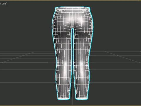 Rigged 3D Character for Maya and 3ds Max with Custom Attributes 3D Model