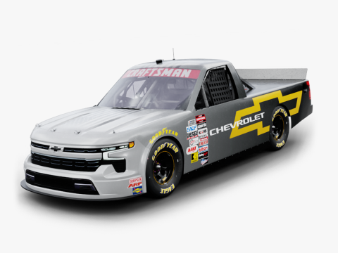 2025 Nascar Craftsman Truck Series Chevrolet Silverado Model 3D