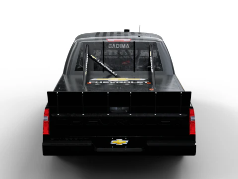 2025 Nascar Craftsman 트럭 시리즈 쉐보레 실버라도 3D 모델