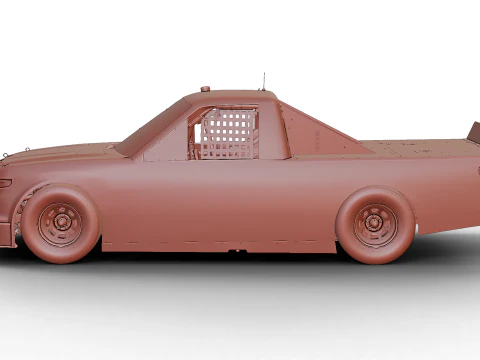 2025 Nascar Craftsman 트럭 시리즈 쉐보레 실버라도 3D 모델