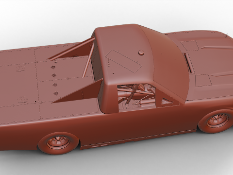 2025 Nascar Craftsman Truck Series Chevrolet Silverado 3D Model