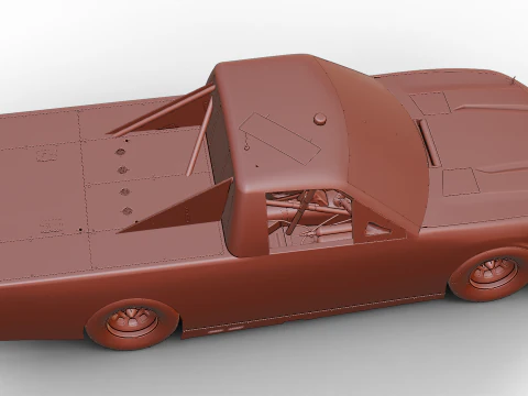 2025 Nascar Craftsman 트럭 시리즈 쉐보레 실버라도 3D 모델