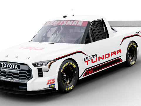 2025 Nascar Craftsman Truck Series Toyota Tundra 3D 模型