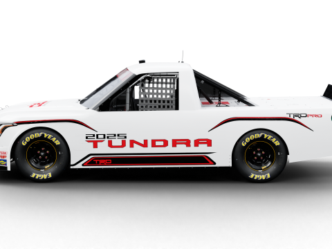 2025 Nascar Craftsman Truck Series Toyota Tundra 3D 模型