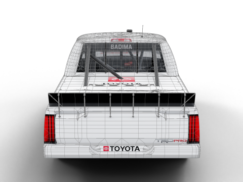 2025 Nascar Craftsman Truck Series Toyota Tundra 3D 模型