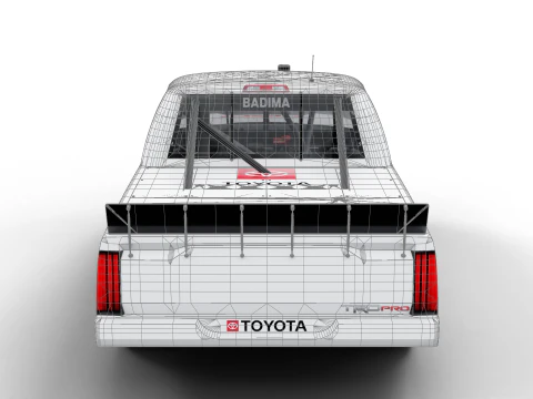 2025 Nascar Craftsman Truck Series Toyota Tundra 3D Model