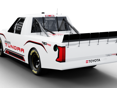 2025 Nascar Craftsman Truck Series Toyota Tundra 3D 模型