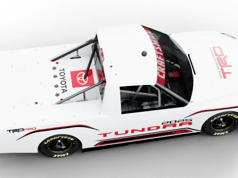 2025 Nascar Craftsman Truck Series Toyota Tundra 3D Model