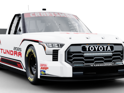 2025 Nascar Craftsman Truck Series Toyota Tundra 3D 模型