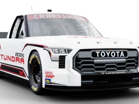 2025 Nascar Craftsman Truck Series Toyota Tundra 3D Model