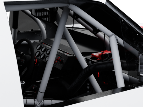 2025 Nascar Craftsman Truck Series Toyota Tundra 3D 模型