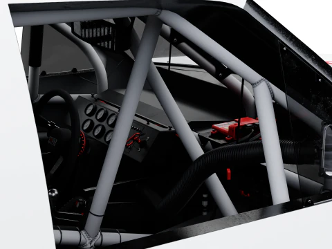 2025 Nascar Craftsman Truck Series Toyota Tundra 3D Model