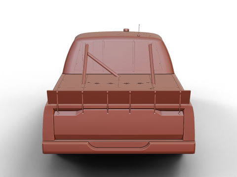 2025 Nascar Craftsman Truck Series Toyota Tundra 3D 模型