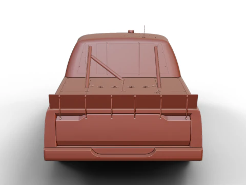 2025 Nascar Craftsman Truck Series Toyota Tundra 3D Model