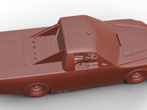 2025 Nascar Craftsman Truck Series Toyota Tundra 3D 模型
