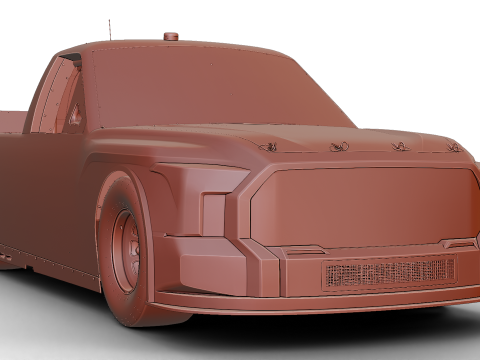 2025 Nascar Craftsman Truck Series Toyota Tundra 3D 模型