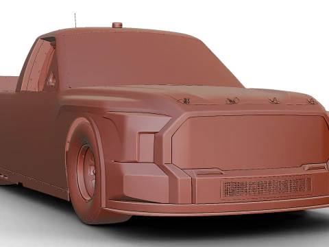 2025 Nascar Craftsman Truck Series Toyota Tundra 3D Model